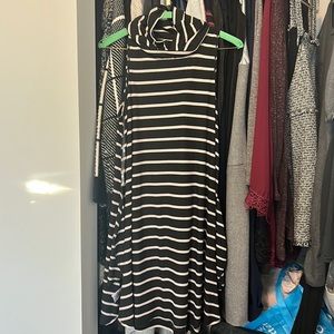 Socialite cowl neck dress